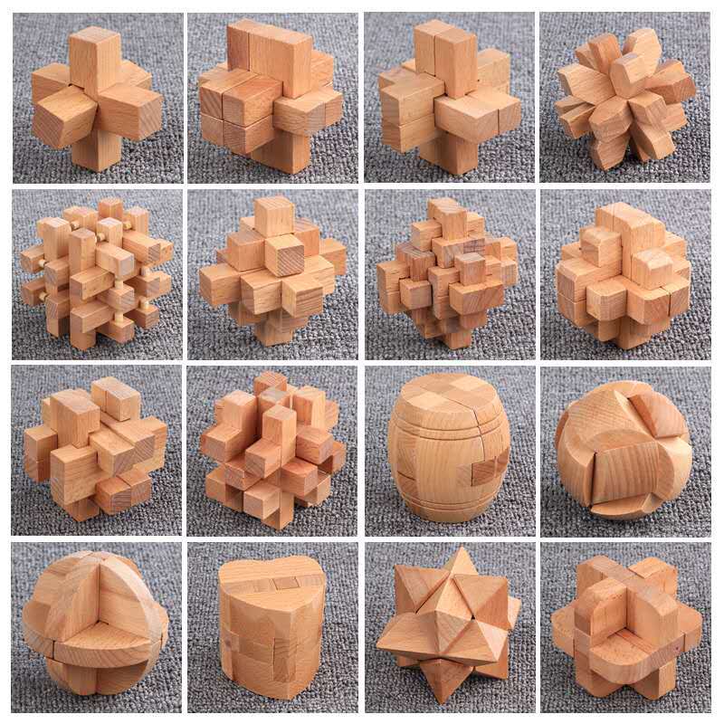 types of wooden puzzle toys