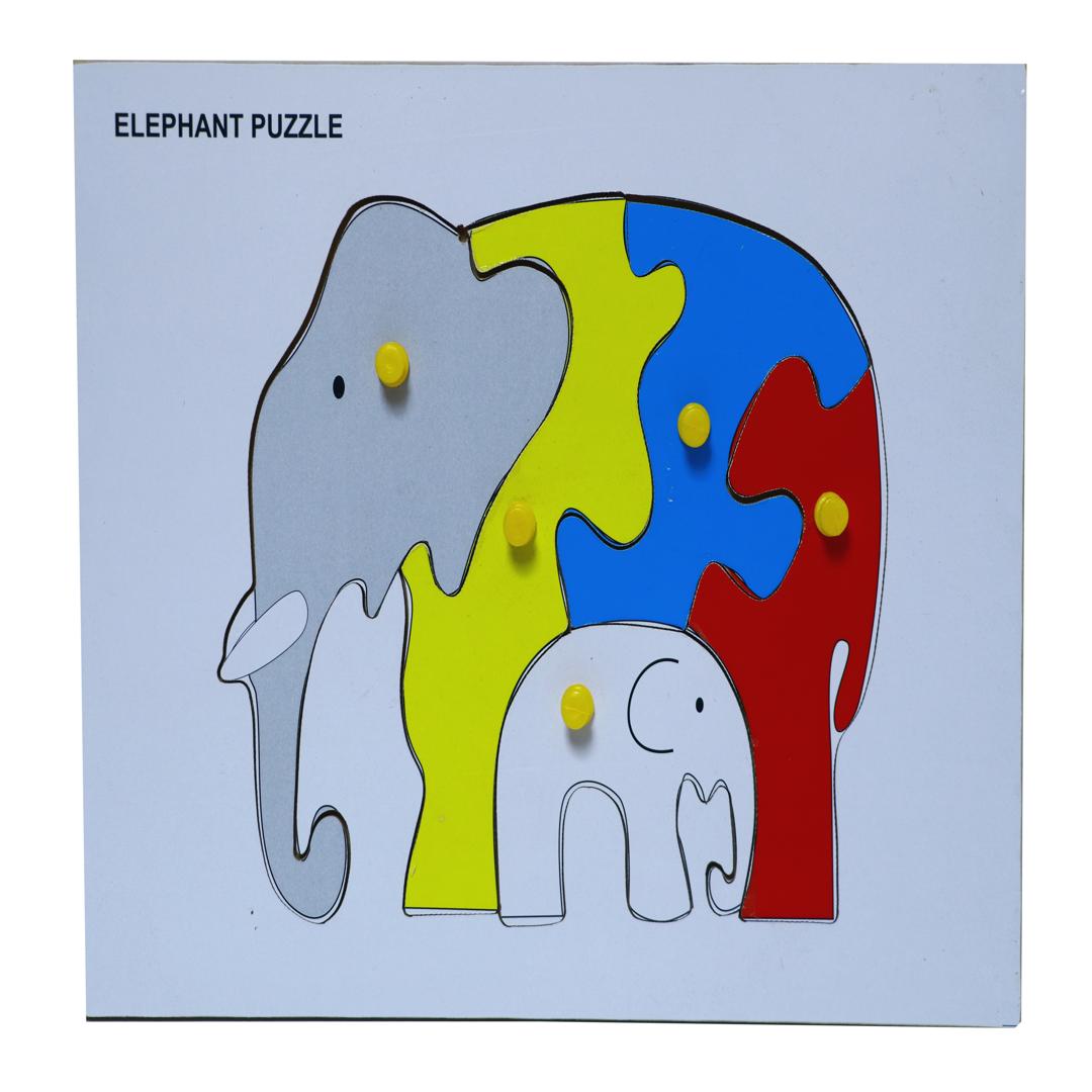 Elephant Puzzle Tray Collection