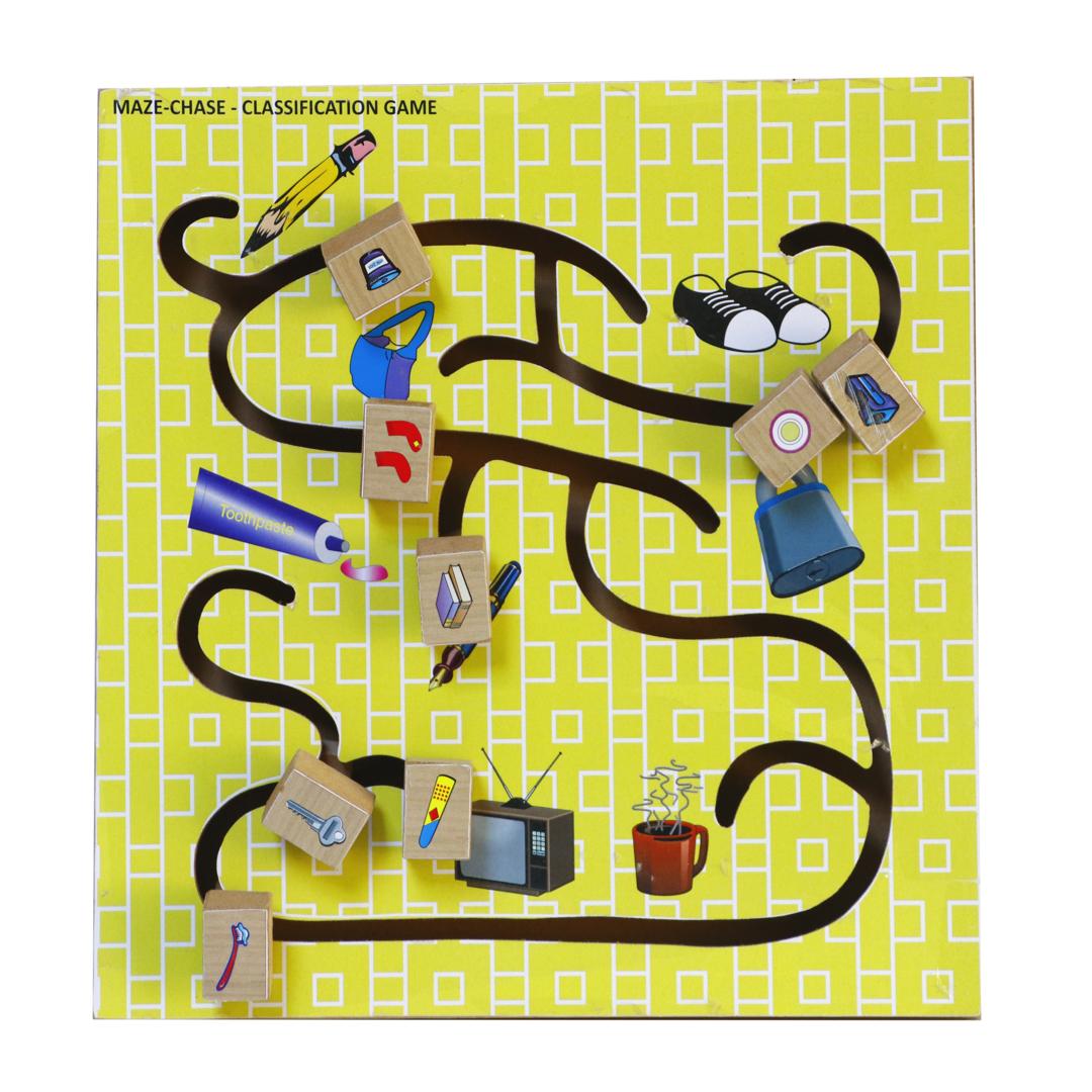 Maze Toys - wooden puzzle benefits