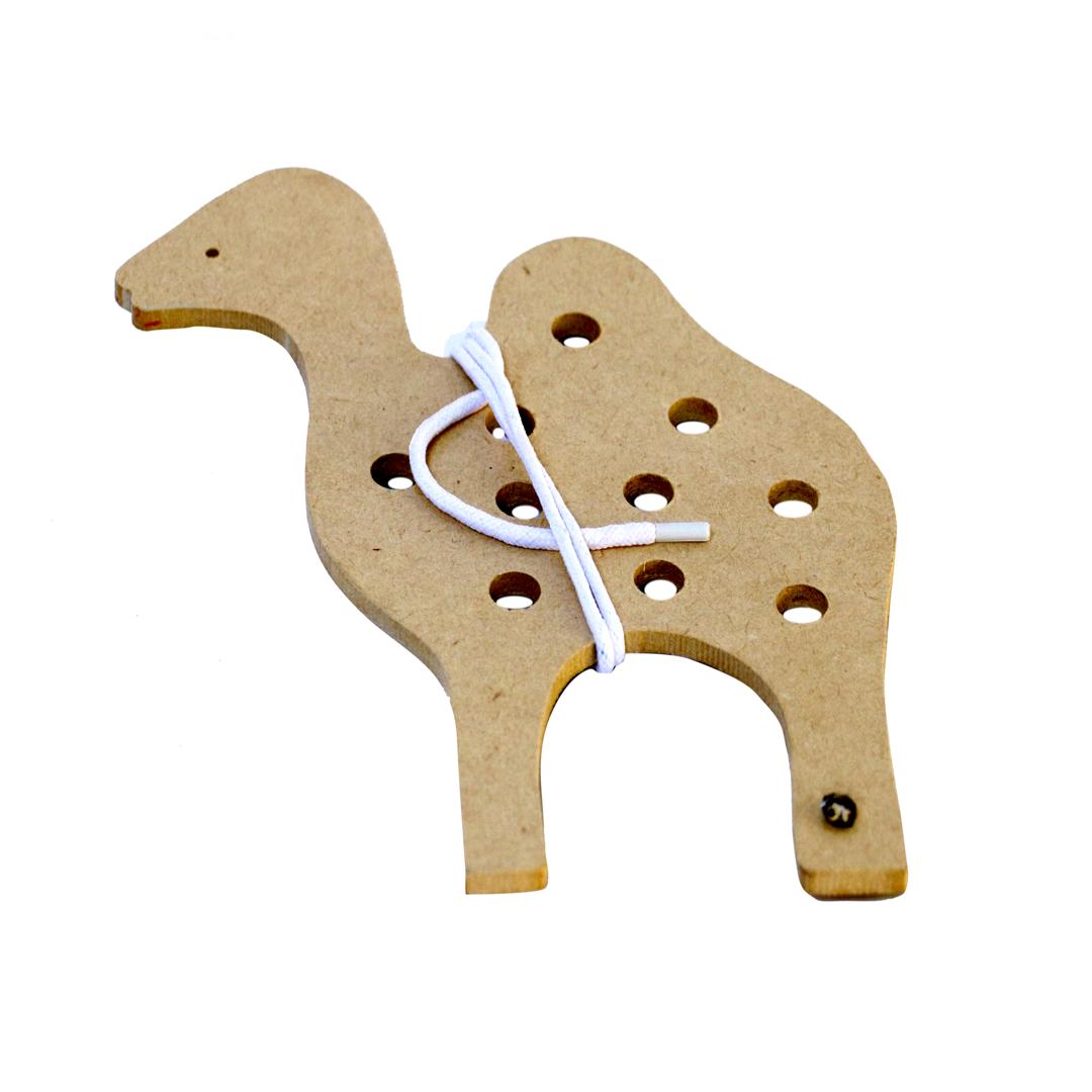 Camel Wooden Lacing Toy ​